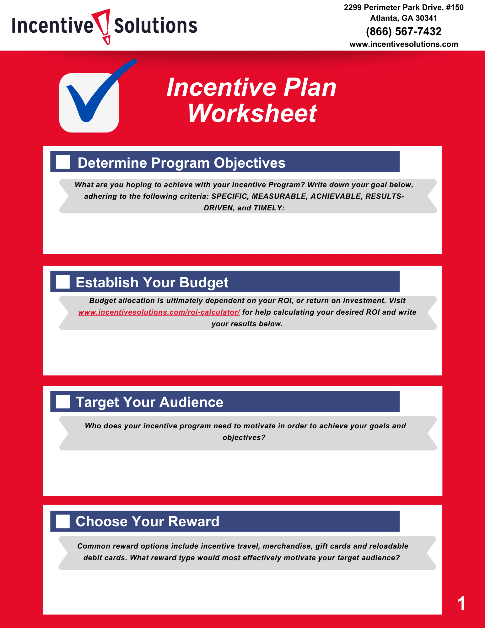 An Incentive Plan Guide: Free Download extu com