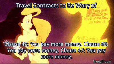 incentive travel contracts