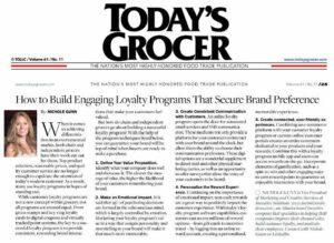 Creating Customer Loyalty Programs that Build Brand Preference: Nichole Gunn Featured in “Today’s Grocer”