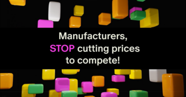 Manufacturers STOP cutting prices to compete
