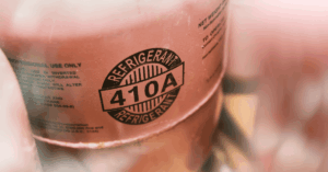 Close up of a 4101 HVAC refrigerant - What HVAC Manufacturers Must Know Before the Phaseout