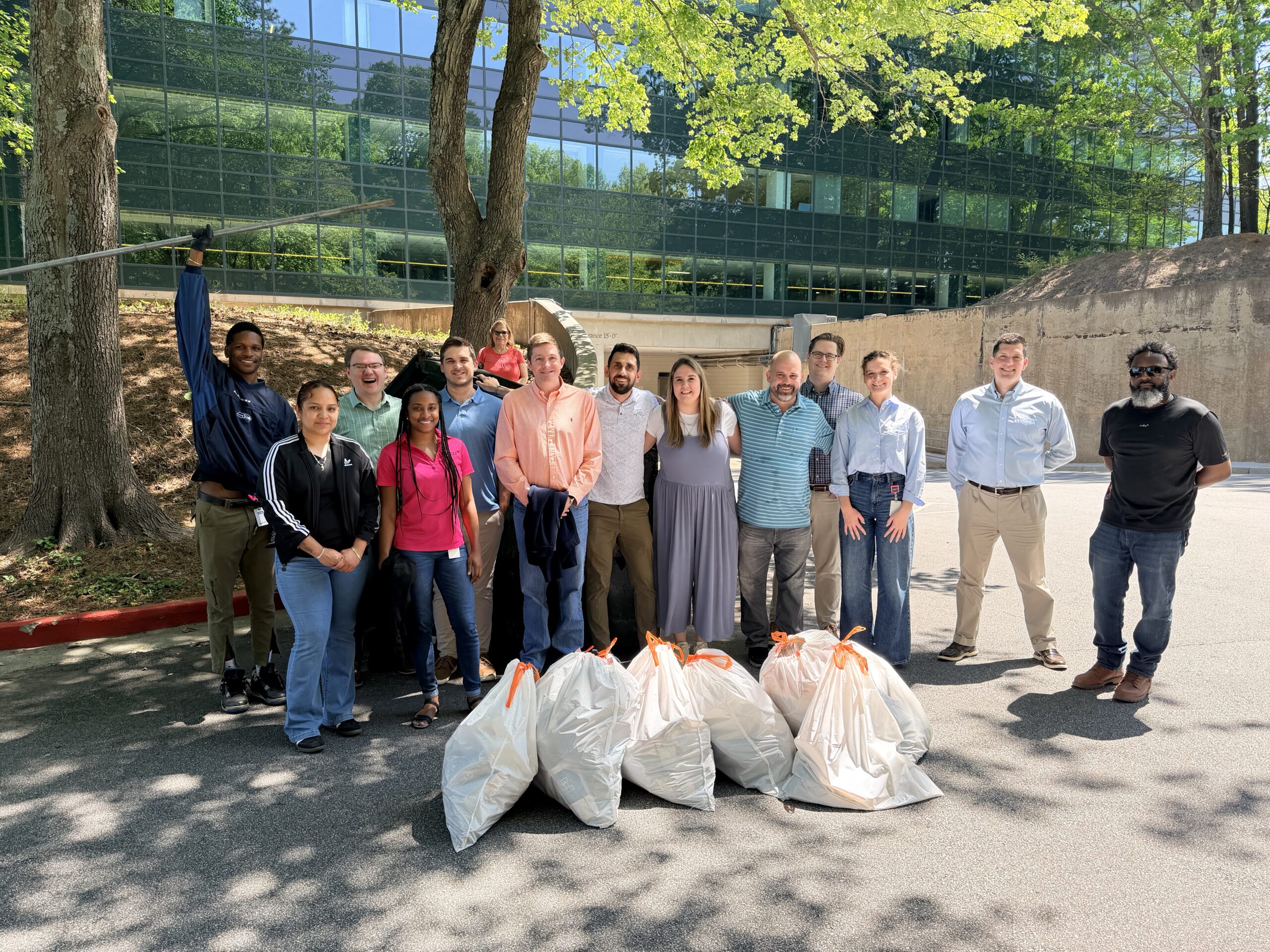 Earth Day 2026 clean up at Extu