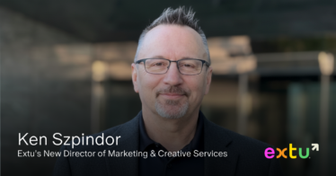 Ken Szpindor, Extu's new Director of Marketing & Creative Services