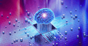 Graphic of a brain being inserted into computer circuitry - What Is Channel Intelligence?