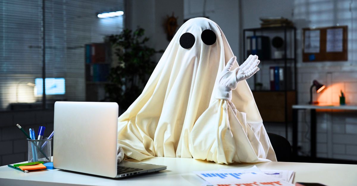 Image of a person dressed like a ghost waving - Ghosted by your channel partner?